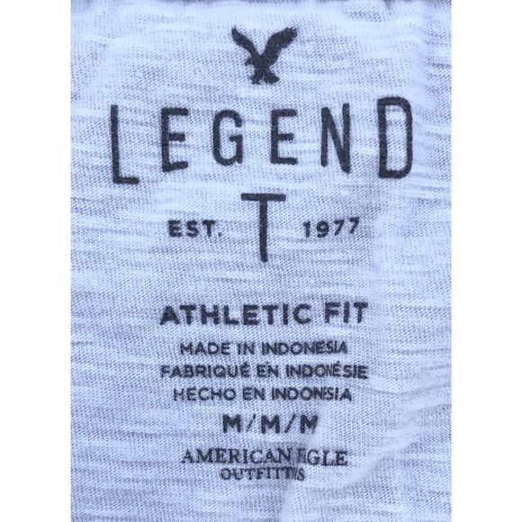 American Eagle Button Tee Shirt - Picture 3 of 3